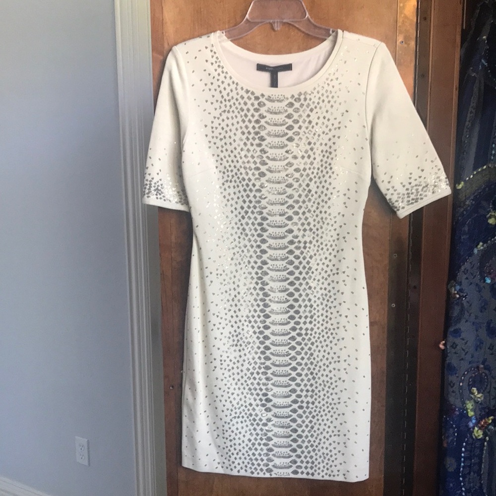 BCBG MAXAZRIA Sequin Knit Dress